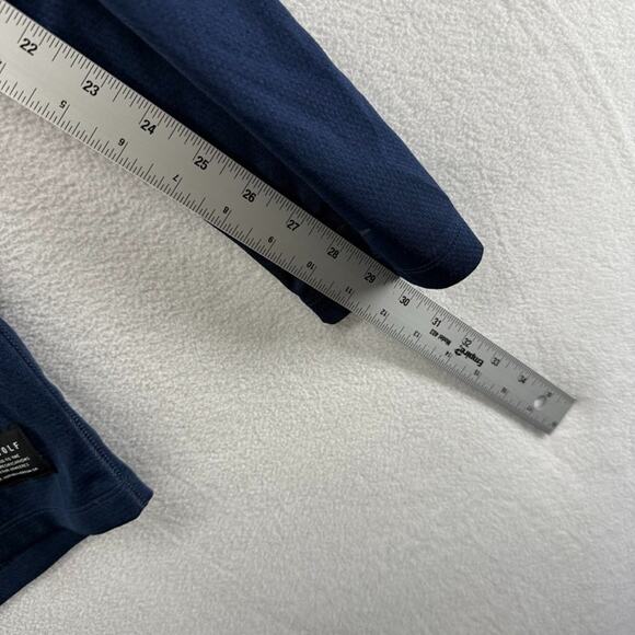 Detroit Tigers 1/4 Zip Pullover Mens Large Black Blue Nike Golf Embroidered Tech - Picture 8 of 10